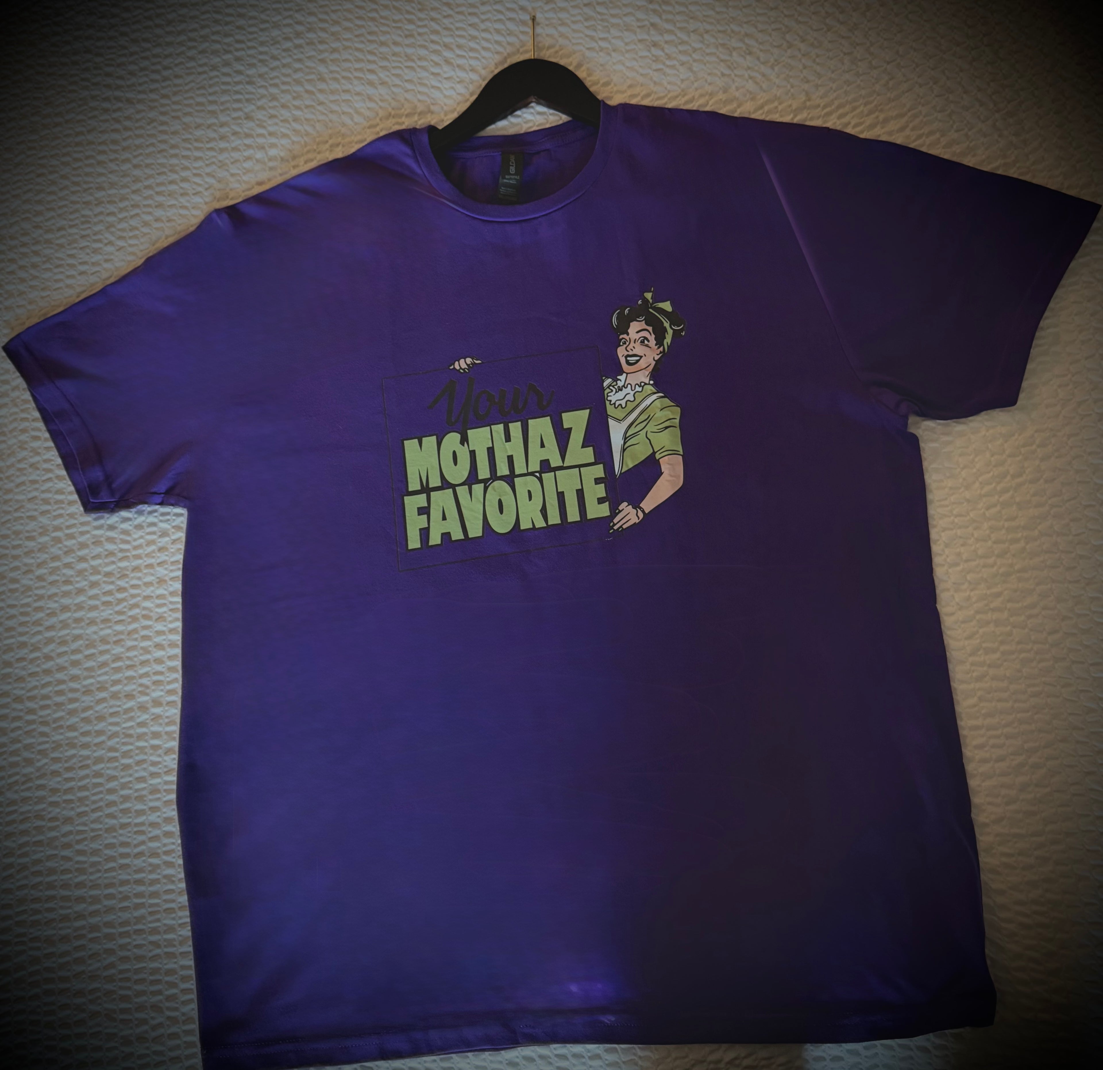 Purple "Your Mothaz Favorite" Tee Shirt